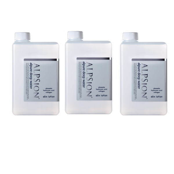 ALPSion　　[アルピジョン]　アルピュア　ディープウォーター　1000ml×3本セット