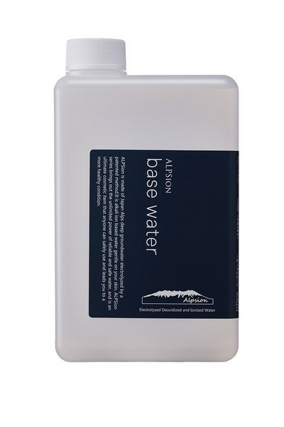 ALPSion　アルピジョン　ベースウォーター　(ミネラルイオン還元水) 1000ml