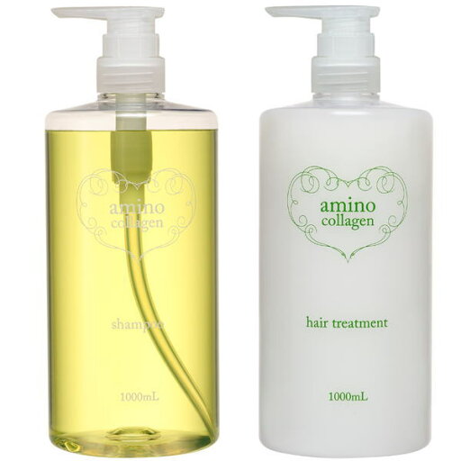 アモロス アミノコラーゲン シャンプー 1000ml トリートメント 1000gセット アモロス アミノコラーゲン シャンプー 1000ml トリートメント 1000gセット