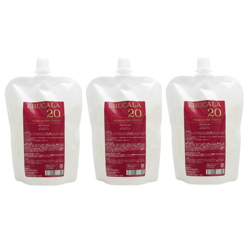 香栄化学 エルカラ20 洗い流さないトリートメント 400ml レフィル×3点セット 香栄化学 エルカラ20 洗い流さないトリートメント 400ml レフィル×3点セット