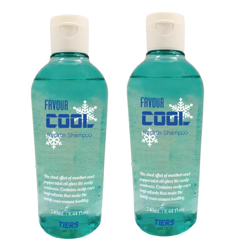 特価！　ティアーズ　FAVOUR フェーバ　COOL ケラチンシャンプー　240ml×2点セット