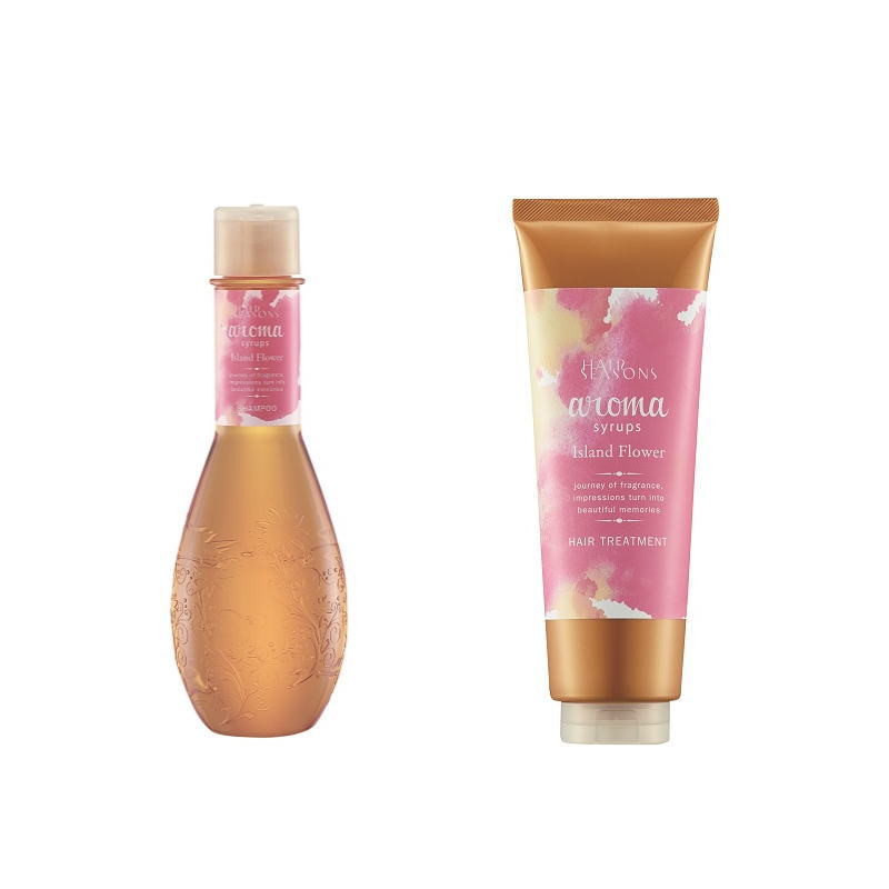 デミ　ヘアシーズンズ アロマシロップス　アイランドフラワー　シャンプー　250ml トリートメント240gセット