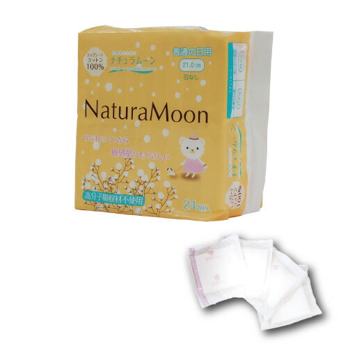 ナチュラムーン・ナプキン昼用24個 ×24セット