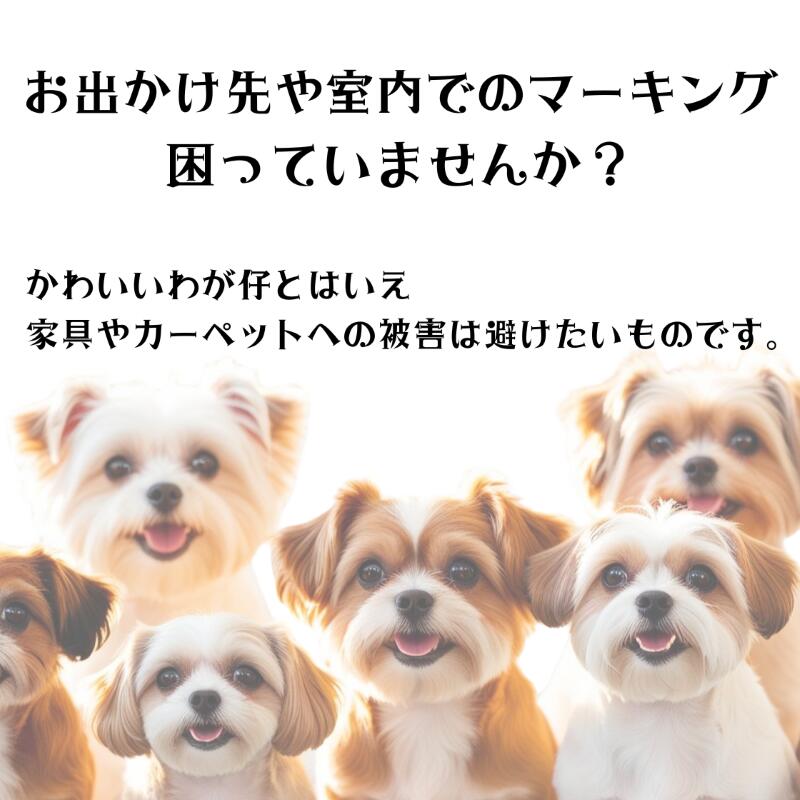 Pecreeの犬 マナーベルト 布おむつ 漏れない お留守番用 長時間 逆戻りなし 洗える 節約 洗い替え ズレない 直巻き式 幅広 男の子 小型犬 中型犬 マーキング予防 旅行 ドッグカフェ 病院 室内 【pecree公式】XS S M L チワワ ダックスフント トイプードル ポメラニアン｜アングル2