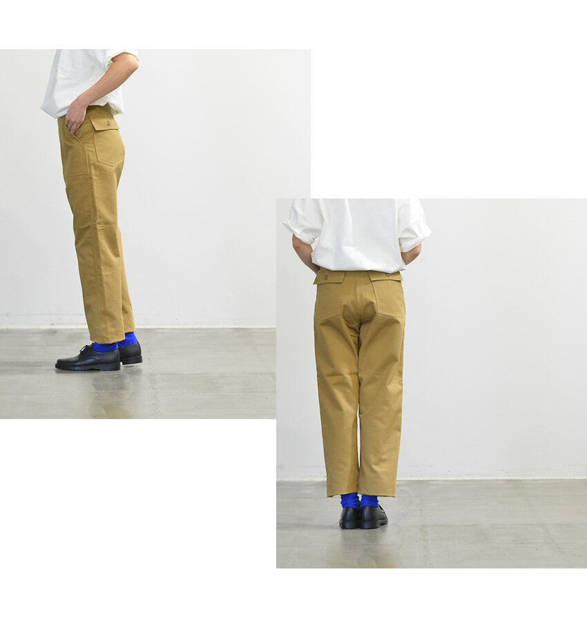 or slow オアスローHIGH WAIST FATIGUE PANTS(全2色)【送料無料】【あす楽】【日本製】00-5042 服 カジュアル