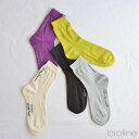 【再入荷】biollne ビオルネ オーガニックコットン コンセプトメッセージソックス(全5色) 3372014足まで1便としてネコポス利用OK