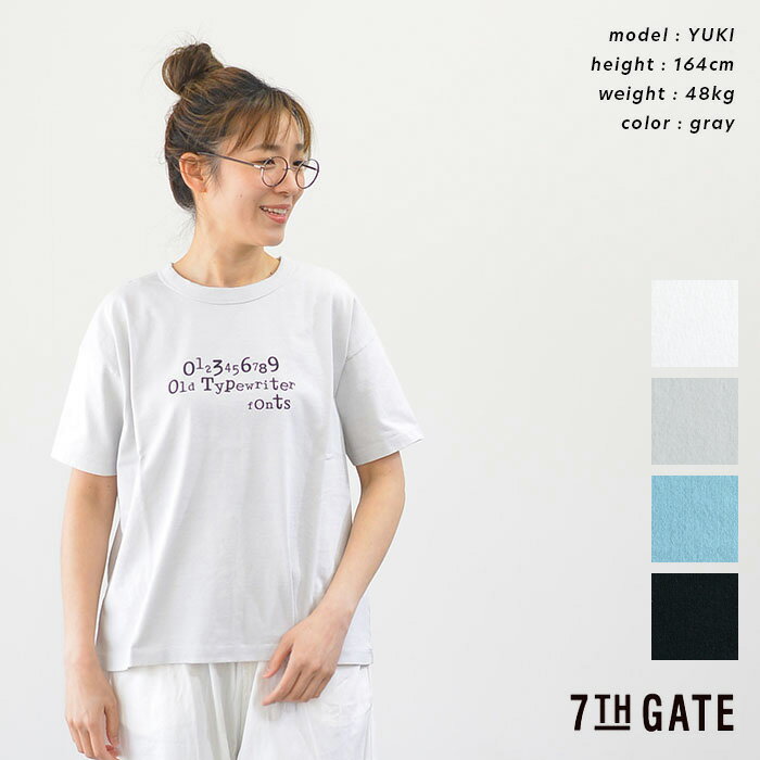 7th GATE セブンスゲート 17/BD天竺 スタンダードプリントTee(全4色) G-271032 あす楽 日本製
