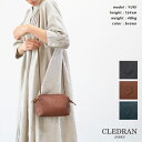 【再入荷】CLEDRAN クレドラン TANTE(タンテ)SERIES PURSE SHOULDER(全3色) CL-3542 送料無料