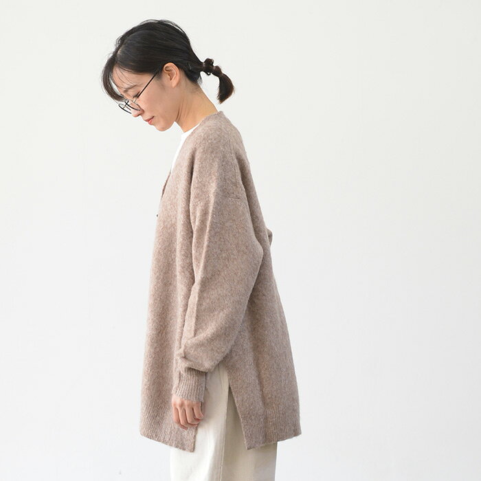 【SALE！40%OFF】Hands of creation ハンズオブクリエイション ブラッシュニット 5G天竺掻き加工 ビッグV C/D(全3色) 1540719 送料無料 pedal-10013207 PEDAL サンプル画像2
