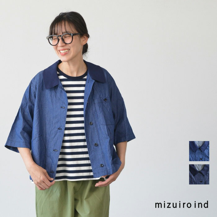 楽天市場】mizuiro-ind（袖の長さ七分袖・五分袖）（シャツ・ブラウス