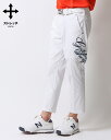 GOTCHA GOLF (ガッチャゴルフ) ストレッチ 跨ぎ ロゴ クロップドパンツ メンズ レディース ゴルフウェア 大きいサイズ ロングパンツ ゴルフパンツ サーフ ゴルフウェア