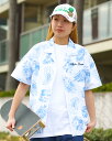 NESTA BRAND (ネスタブランド) 水陸両用 ドライ UVカット ペイズリー 開襟 シャツ メンズ レディース 大きいサイズ 半袖 レゲエ スケボー