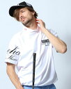 GOTCHA GOLF (ガッチャゴルフ) ハイブリッド 多機能 ドロップショルダー モックネック Tシャツ メンズ レディース サーフ ゴルフウェア 大きいサイズ 半袖 サーフ ゴルフウェア 接触冷感