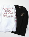 【秋物新作】GOTCHA (ガッチャ) JAPAN加工 Gentle Mind wave ロンT メンズ レディース 大きいサイズ 長袖 サーフ