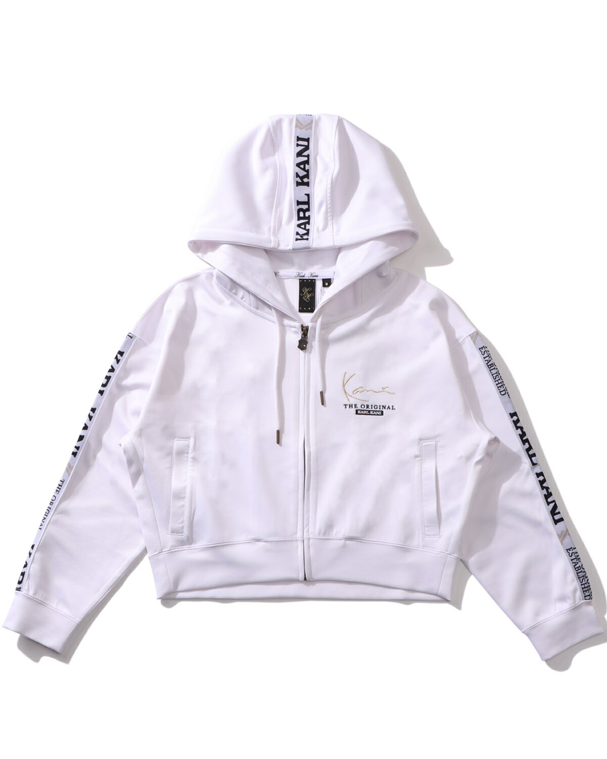 Rakuten - Karl Kani RL ウィメンズ ハイブリッド 多機能 ジップパーカー