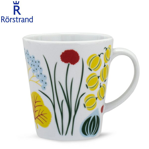 ロールストランド マグカップ クリナラ 340ml 0.34L 北欧 食器 ホワイト お洒落 202426 Rorstrand Kulinara Hard porcelain Mug あす楽