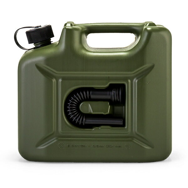 【GWもあす楽】ヒューナースドルフ Hunersdorff 燃料タンク ポリタンク フューエルカンプロ 10L 3個セット ウォータータンク 801000 オリーブ キャンプ あす楽