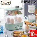 トフィー Toffy 電気蒸し器 コンパクトフードスチーマー せいろ 蒸篭 蒸し料理 ゆで卵 蒸し野菜 コンパクト 家電 調理家電 おしゃれ K-FS1 新生活