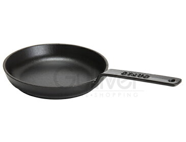 最大1000円OFFクーポン ストウブ 鍋 Staub ミニフライパンラウンド Mini Frying Pan Round 12cm Black ブラック 1221223 フライパン あす楽