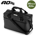 \GW限定P5倍/ エーオー クーラーズ AO Coolers クーラーバッグ 36パック カーボン ソフトクーラー AOCR36BK ブラック 36PACK ...