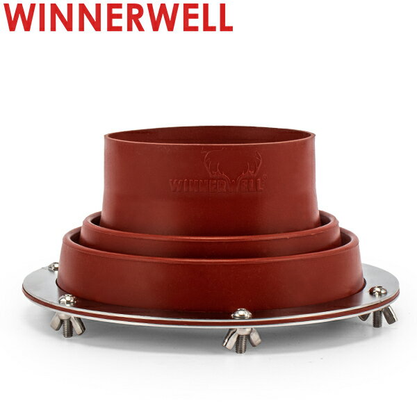 ウィンナーウェル Winnerwell フラッシングキット 薪ストーブ専用 910311 レッド Flashing Kit 煙突 シリコン アウトドア キャンプのサムネイル