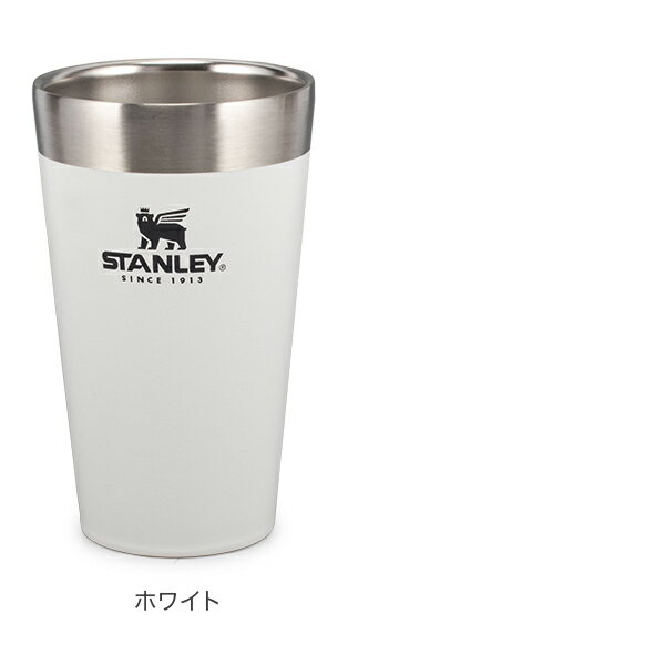 スタンレー Stanley スタッキング真空パイント 0.47L タンブラー 10-02282 Adventure Stacking Beer Pint 16OZ ステンレス 保冷 保温 アウトドア キャンプ 3