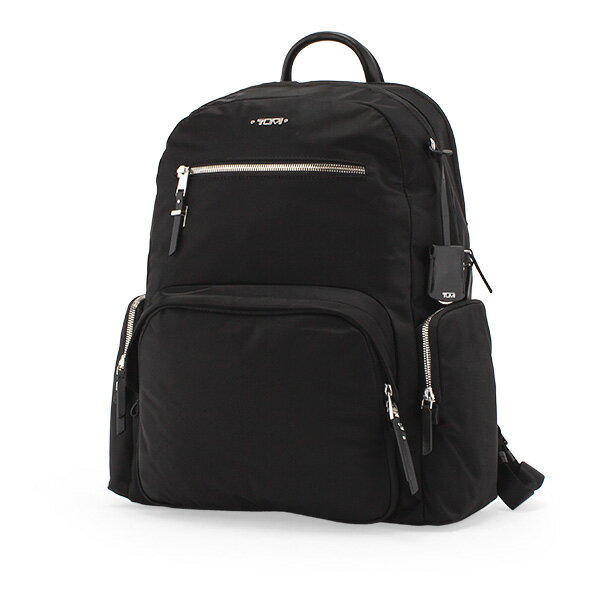 トゥミ TUMI ヴォヤジュール「カーソン」バックパック 0196300DS VOYAGEUR Carson Backpack ブラック/シルバー レディース リュック バッグ ファッション 3