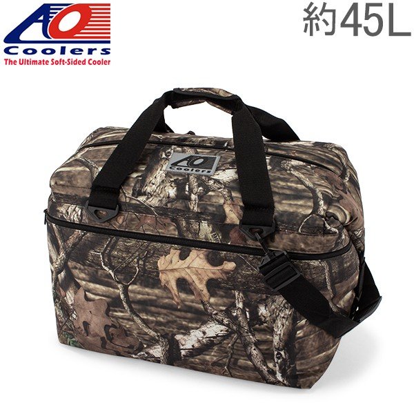【お盆もあす楽】 エーオー クーラーズ AO Coolers クーラーバッグ 48パックキャンバス ソフトクーラー モッシーオーク AOMO48 約45L ソフトクーラーバッグ あす楽