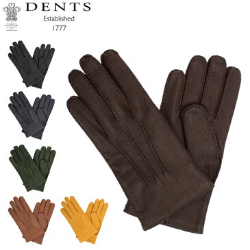 最大1000円OFFクーポン デンツ Dents 手袋 メンズ ディアスキン Cambridge レザーグローブ 上質 革 レザー 鹿革 カシミアグローブ 5-1545 Gloves あす楽
