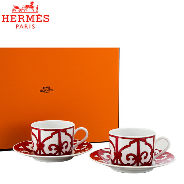 Hermes エルメス ガダルキヴィール Tea cup and saucer ティーカップ＆ソーサー 160ml 011016P 2個セットのサムネイル
