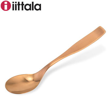 最大1000円OFFクーポン イッタラ iittala デザートスプーン チッテリオ 98 スプーン 1026334 ローズゴールド Citterio Rose Gold 北欧ブランド 食器 インテリア あす楽