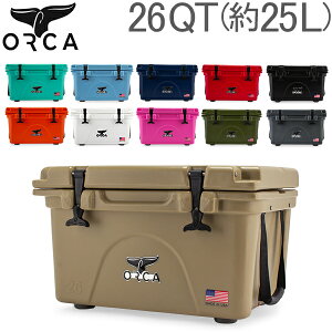 【お盆もあす楽】 オルカ ORCA クーラーボックス Orca Coolers 26 クーラー 26QT 大型 約25L ハードクーラー アウトドア キャンプ クーラーBOX あす楽通販格安セール情報 楽天 通販