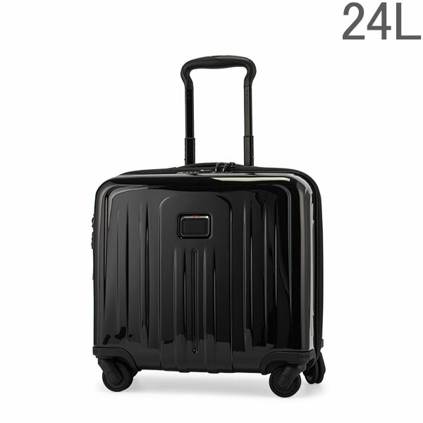 【2100円クーポン適用】 トゥミ TUMI キャリーケース 24L 4輪 コンパクト 4ウィール ブリーフ 022804004D4 / 124853-1041 ブラック TUMI V4 メンズ キャリーバッグ あす楽 父の日