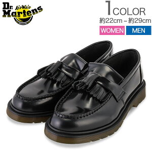 【お盆もあす楽】 最大1000円OFFクーポン ドクターマーチン Dr. Martens エイドリアン タッセル ローファー Adrian R24369001 ブラック Black Icons M レディース メンズ レザー 靴