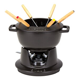 【あす楽】ストウブ 鍋 Staub フォンデュセット 18cm 40511-97 NEW SET FONDUE PEQUENO チーズ オイル チョコ フォンデュ鍋 大人数 パーティー [4,999円以上送料無料]