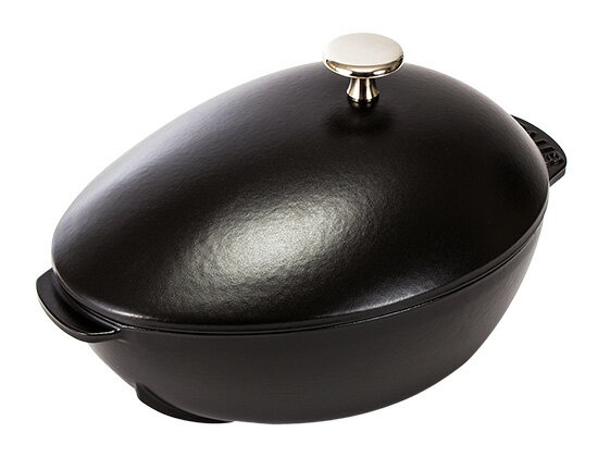 赤字売切り価格【年末年始もあす楽】ストウブ 鍋 Staub 鍋 ムールポット ノブ付き 40509-494-0 / 1102523 ブラック Mur pot Black ムール貝 [4,999円以上送料無料]