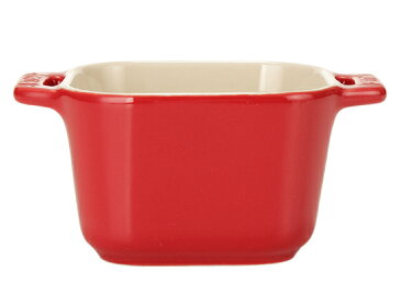 【GWもあす楽】 最大1000円OFFクーポン ストウブ 鍋 Staub セラミック ミニ スクエアラムカン 2個セット 7cm 40511-110-0 チェリー XS Mini Ramekin square 2er Set cherry 耐熱 オーブン あす楽