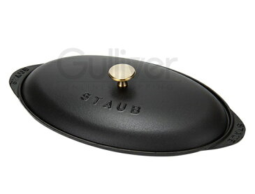 最大1000円OFFクーポン ストウブ 鍋 Staub Oval Serving Dish with Lid オーバルセービングディッシュ ウィズ リッド 31cm Black ブラック 1332125 あす楽