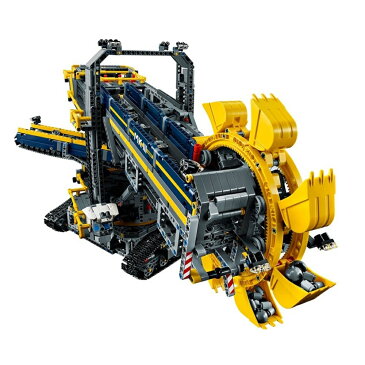 レゴ 互換 ブロック テクニック バケット掘削機 モーター付き KING社製 国内在庫 外箱あり 42055