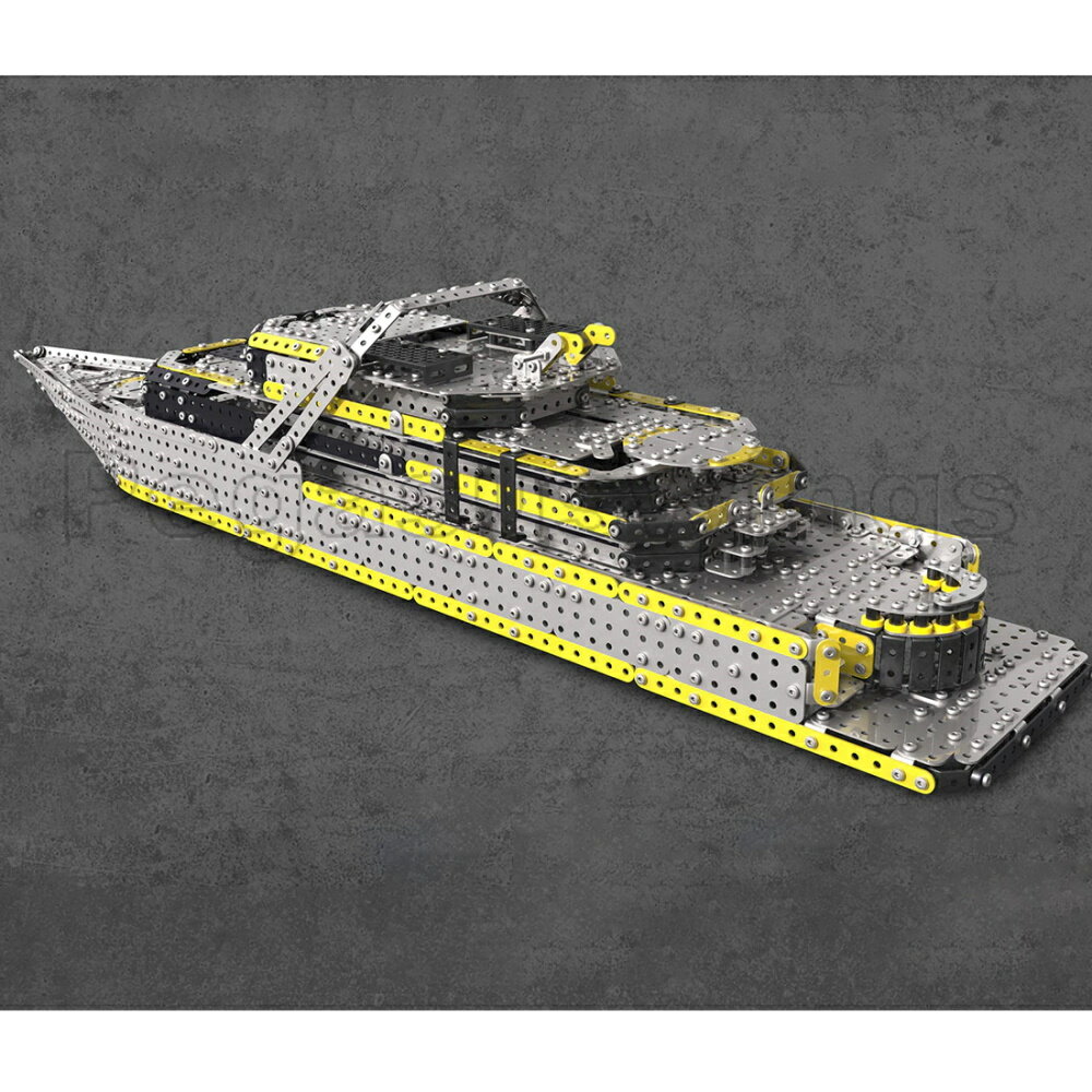 メタルパズルクルーザー2451ピース金属パズルボルトナットねじプレートインテリアZBToys社製玩具国内在庫翌日発送