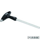 TONE 六角棒レンチ(T形) グリップヘキサゴンレンチ 対辺寸法8mm 全長191mm(TGHW-08)217-8921【TONE(株)】