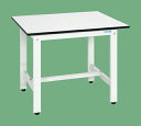 軽量作業台(パールホワイト)(KK-39LW)W900×D750×H740mm【サカエ】 ※代引決済不可、個人宅配送不可