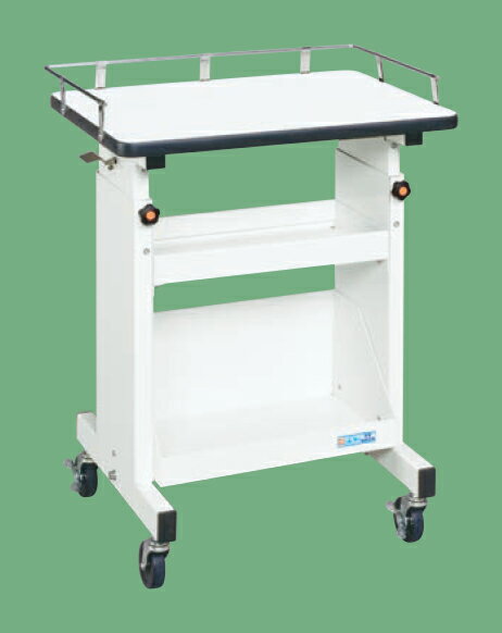 パソコンカート（PCT－01W）W600×D450×H700～900【サカエ】※代引決済不可、個人宅配送不可
