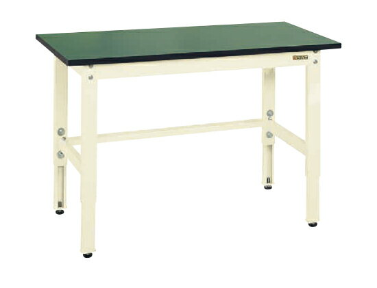 軽量高さ調整作業台TKK8タイプ（改正ROHS10物質対応）（TKK8-157FEI）W1500×D750×H800～1000【サカエ】..