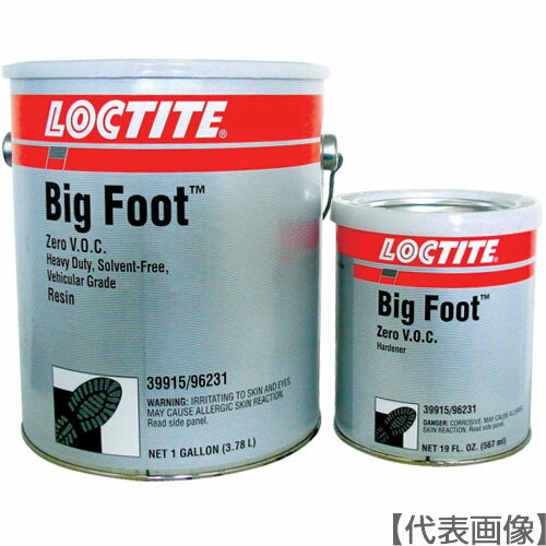 ロックタイト 防滑塗料 ビッグフット ZV 黒 3.3LT(1624641)(PC6315)(BF-ZV-BK)351-9902【ヘンケルジャパン(株)ACM事...