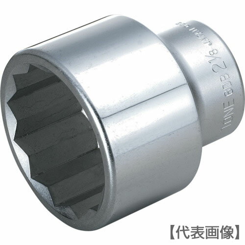 TONE　ソケット（インチ）　（12角）　吋目　3／4inch　全長50mm（6DB-24）810-9271【TONE（株）】