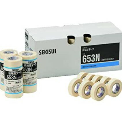 紙粘着テープNo.653N 36mm × 18 m　1 箱 (30巻) 【積水化学工業】※取り寄せ商品