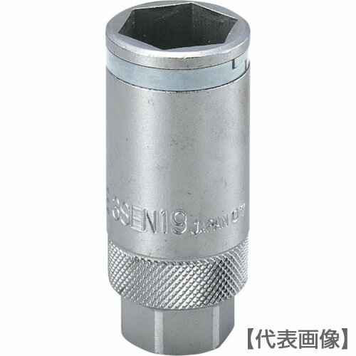 TONE　センサーソケット（6角）　19mm（3SEN-19）810-9240【TONE（株）】