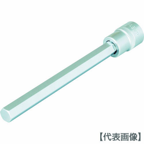 製品仕様 商品名 TONE　超ロングヘキサゴンソケット　対辺寸法8．0mm　差込角9．5mm（3H-08L150）818-8705【TONE（株）】 内容量1個 販売単位1個 仕様●対辺寸法（mm）:8.0●差込角（mm）:9.5●ビット長さ（mm）:121●全長（mm）:150 材質／仕上●構造用鋼 原産国日本 質量101 質量単位G 特長●超ロングタイプのため、今まで作業できなかった奥深い箇所の六角穴付ボルトの着脱に便利です。●早回しに便利なローレット加工仕上げです。 当店では2014年3月31日23時59分までは、販売価格を旧税率で表示しています。 出荷や発送が4月1日以降になる場合は別途増税分をご請求させていただく場合がございます。 関連商品商品詳細