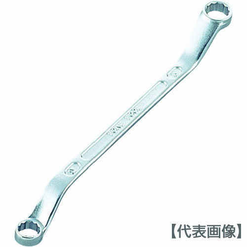 TONE　ロングめがねレンチ（45°）　吋目　3／4X25／32inch（MB45-2425）369-8971【TONE（株）】